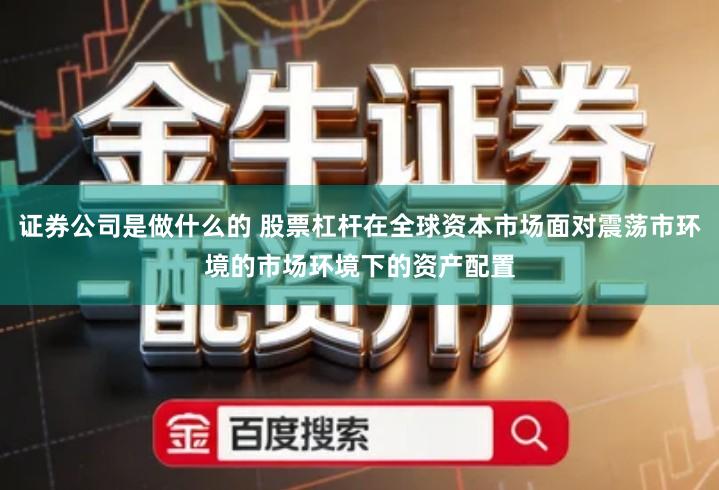 证券公司是做什么的 股票杠杆在全球资本市场面对震荡市环境的市场环境下的资产配置